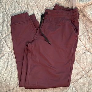 Maroon joggers